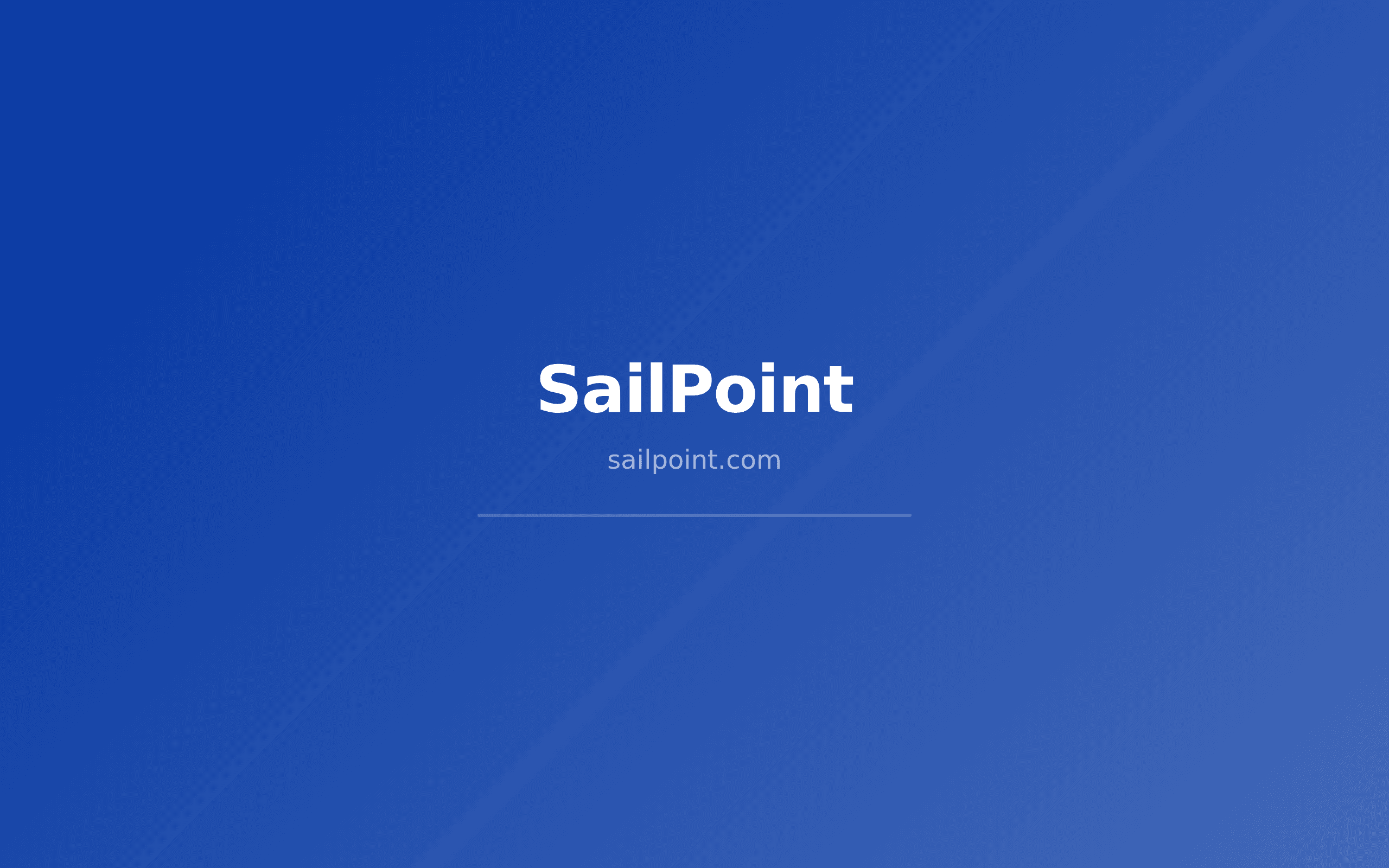 SailPoint -- Best for Identity Governance and AI Agent Control
