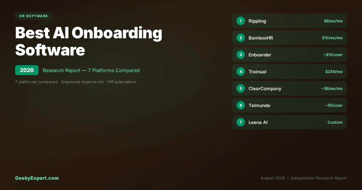 Best AI Onboarding Software (2026)