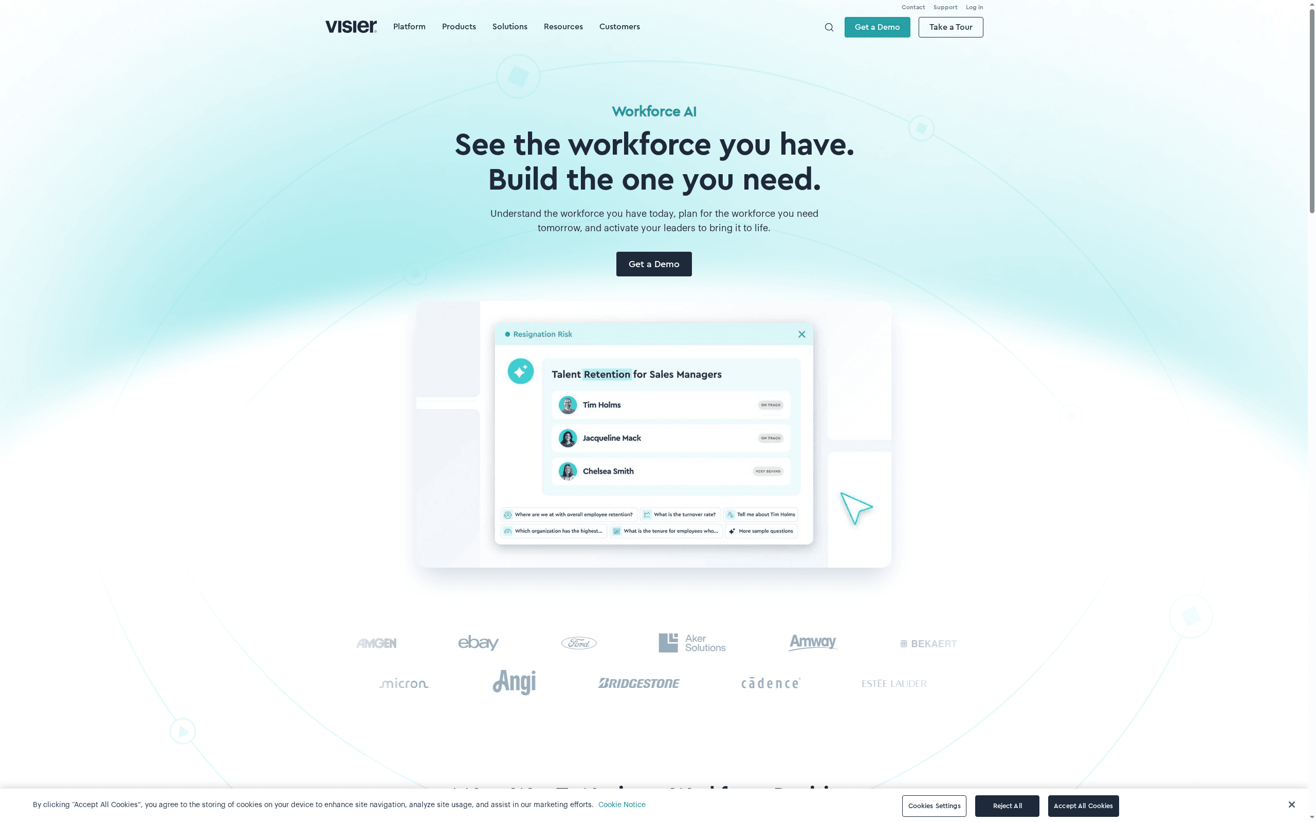 Visier -- Best AI-Powered People Analytics