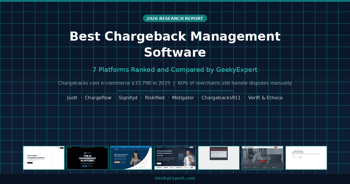 Best Chargeback Management Software (2026)