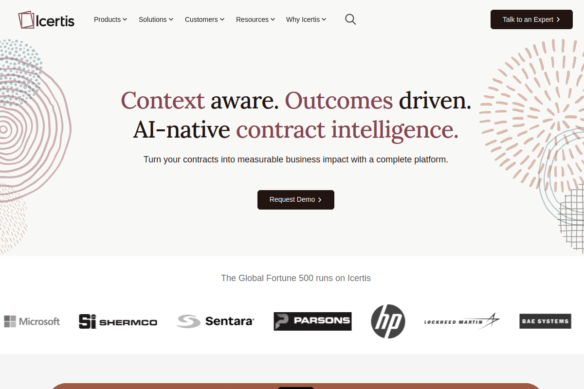Icertis Contract Intelligence -- Best Overall Enterprise CLM