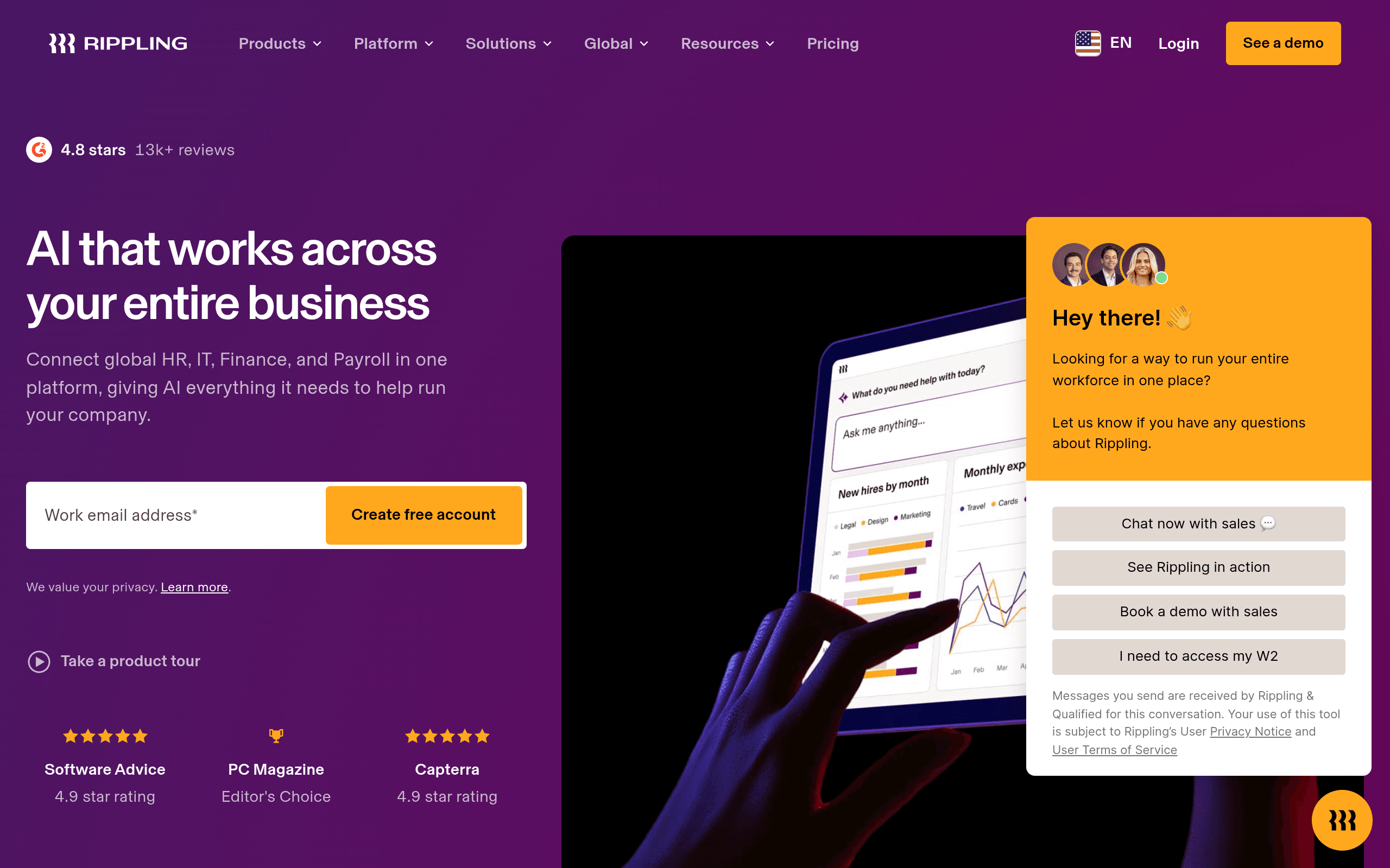 Rippling -- Best for Existing Rippling Customers