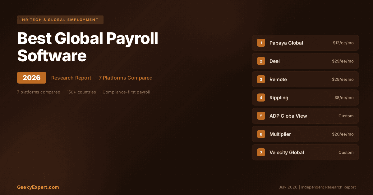 Best Global Payroll Software (2026)