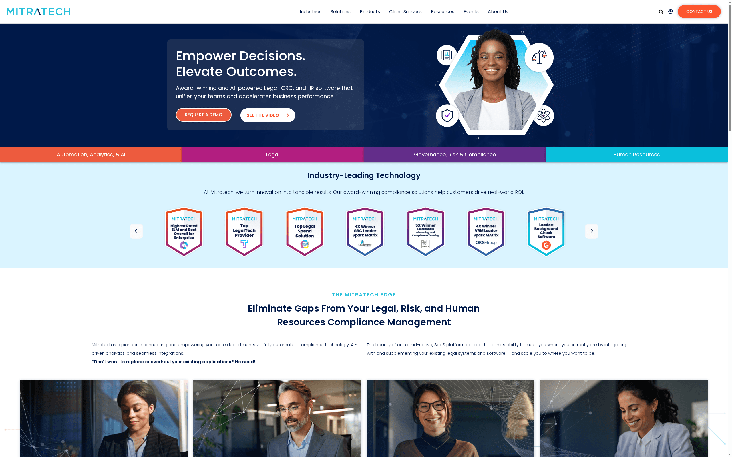 Mitratech -- Best for Compliance Training and Ethics Hotline