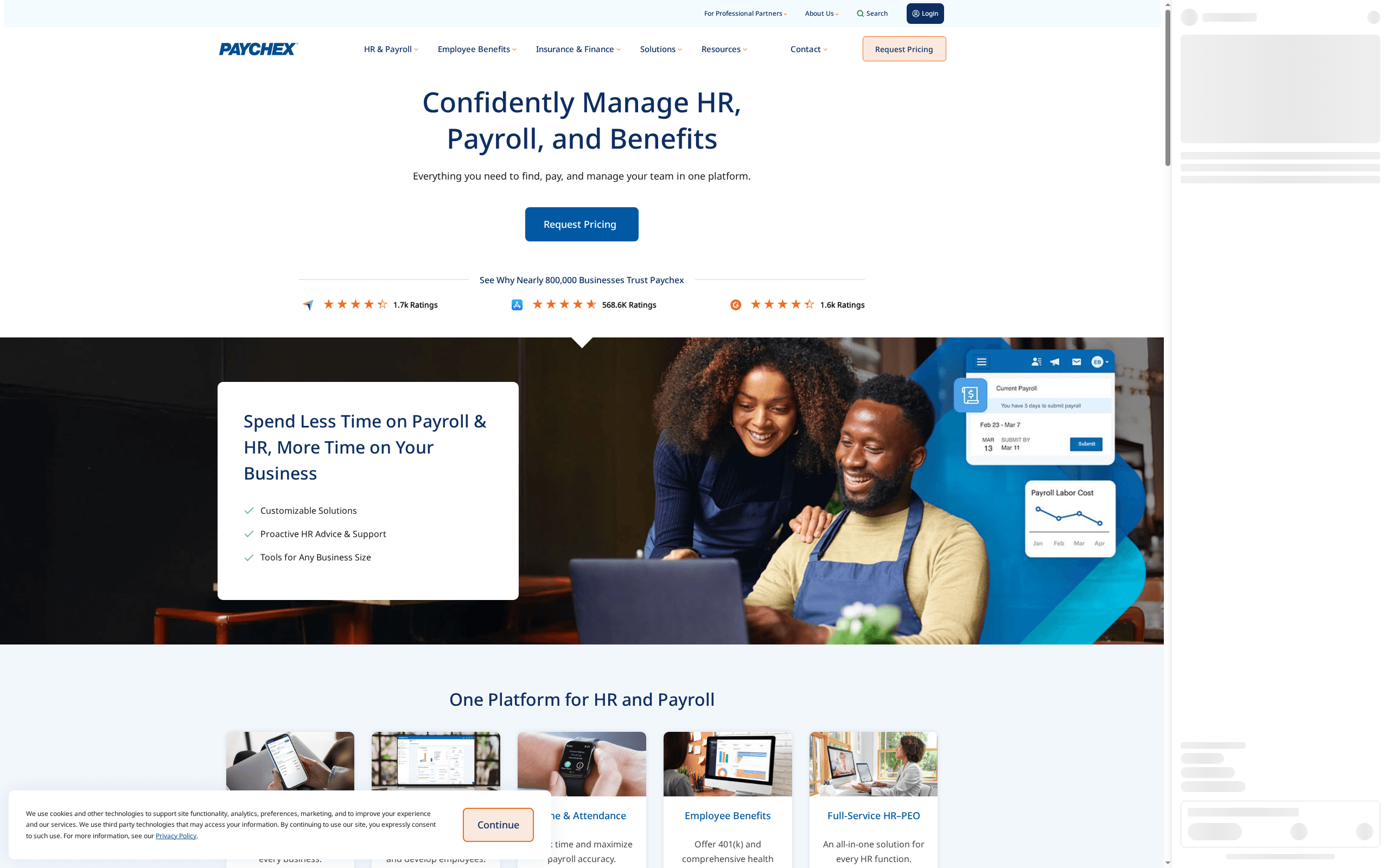 Paychex Flex -- Best for Payroll + Compliance Bundle
