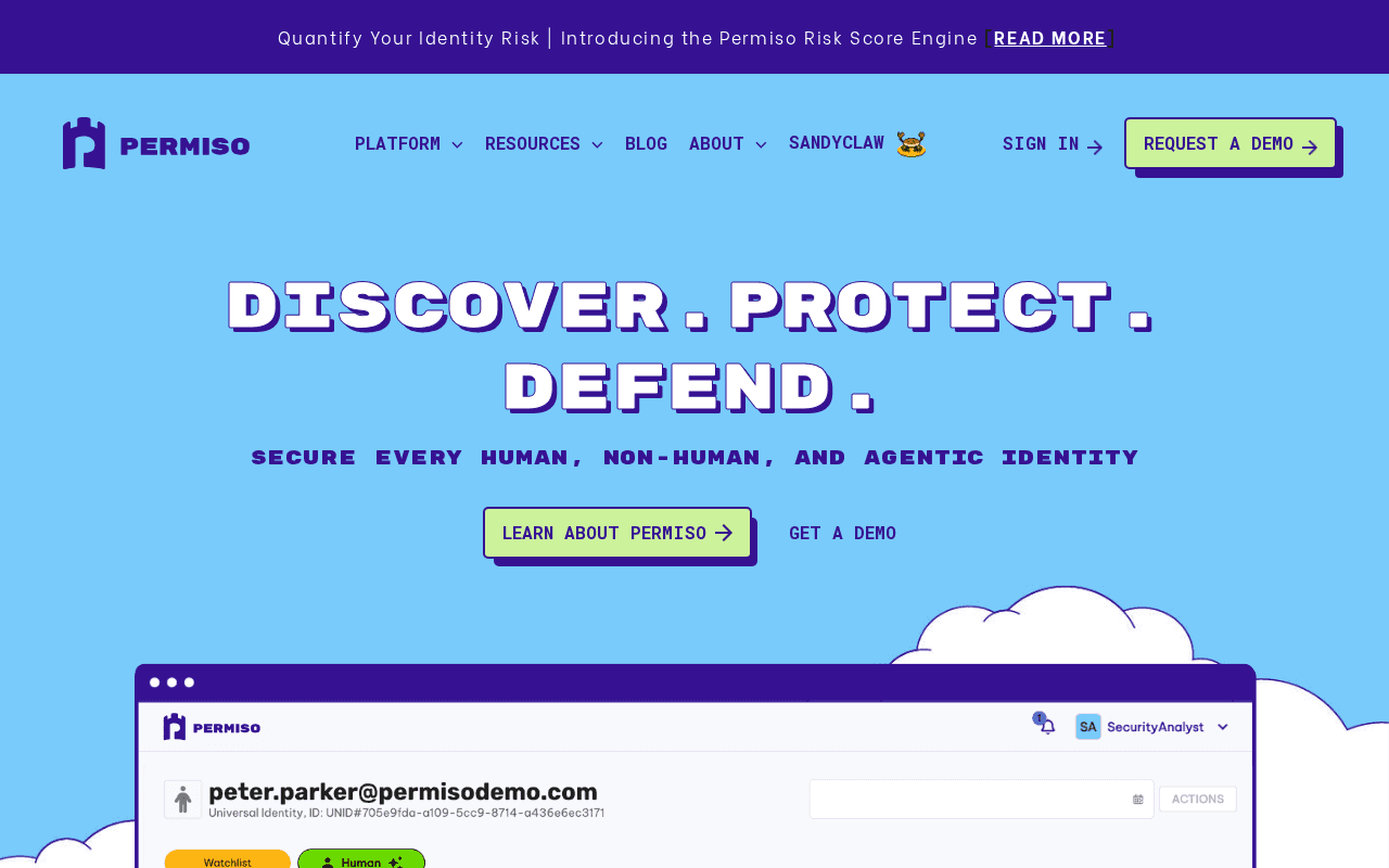 Permiso -- Best for Multi-Cloud Non-Human and AI Identities