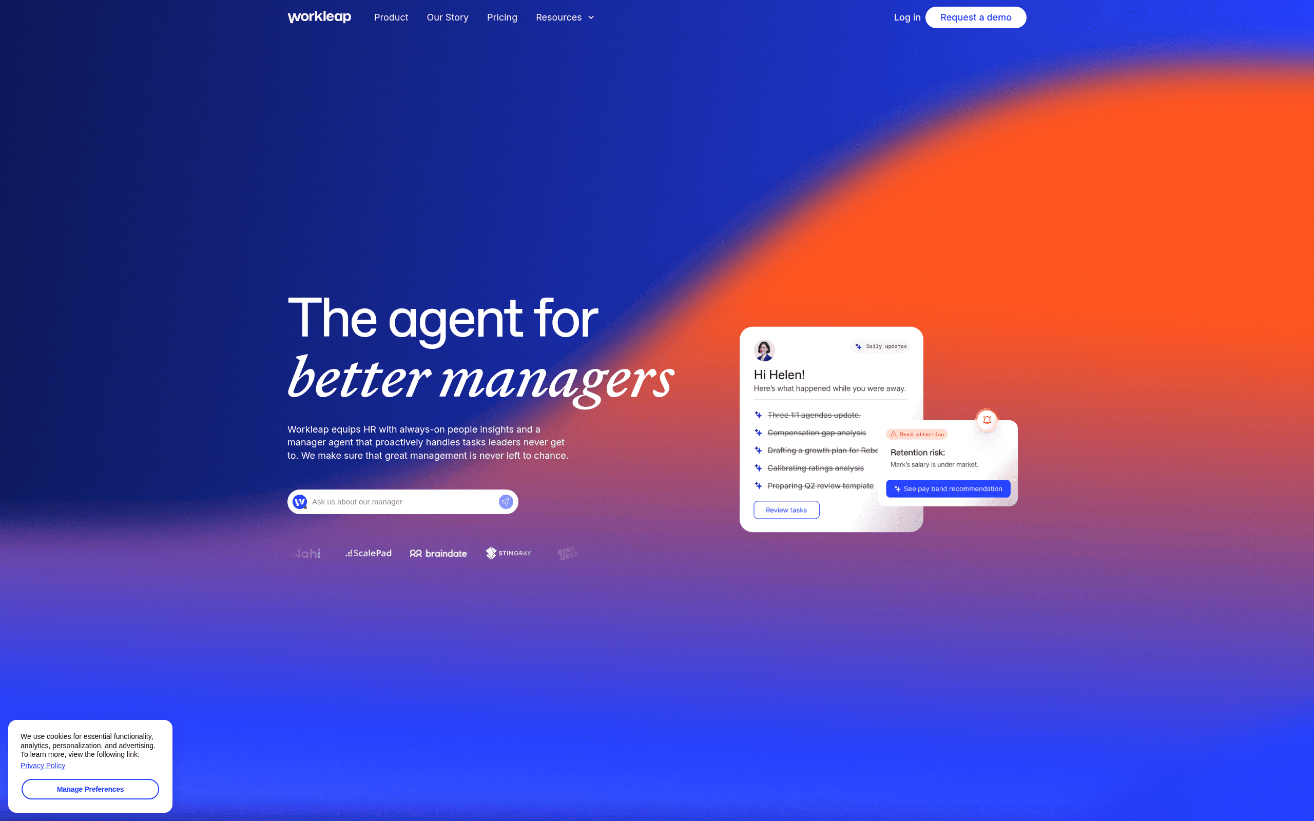 Workleap -- Best Lightweight Engagement-First Option