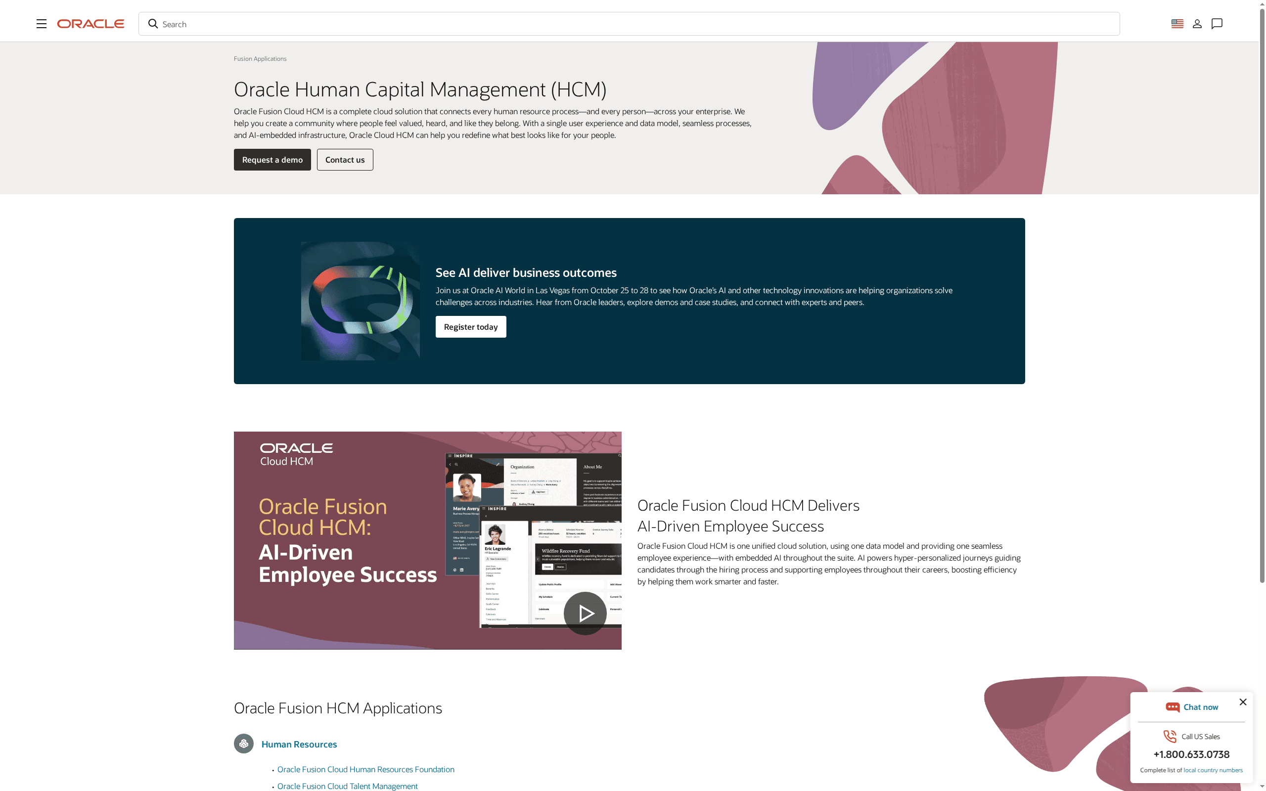 Oracle HCM Cloud -- Best for Finance and Government Sectors