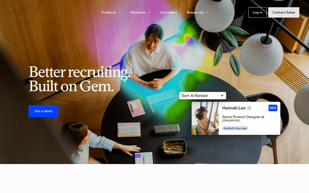 Gem -- Best All-in-One Sourcing + Recruiting CRM
