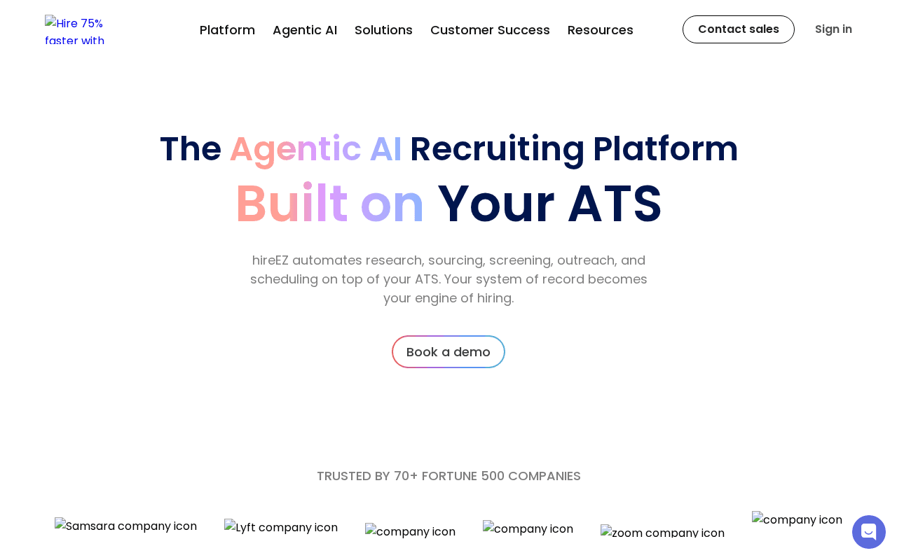 hireEZ -- Best for AI-Powered Outbound Sourcing at Scale