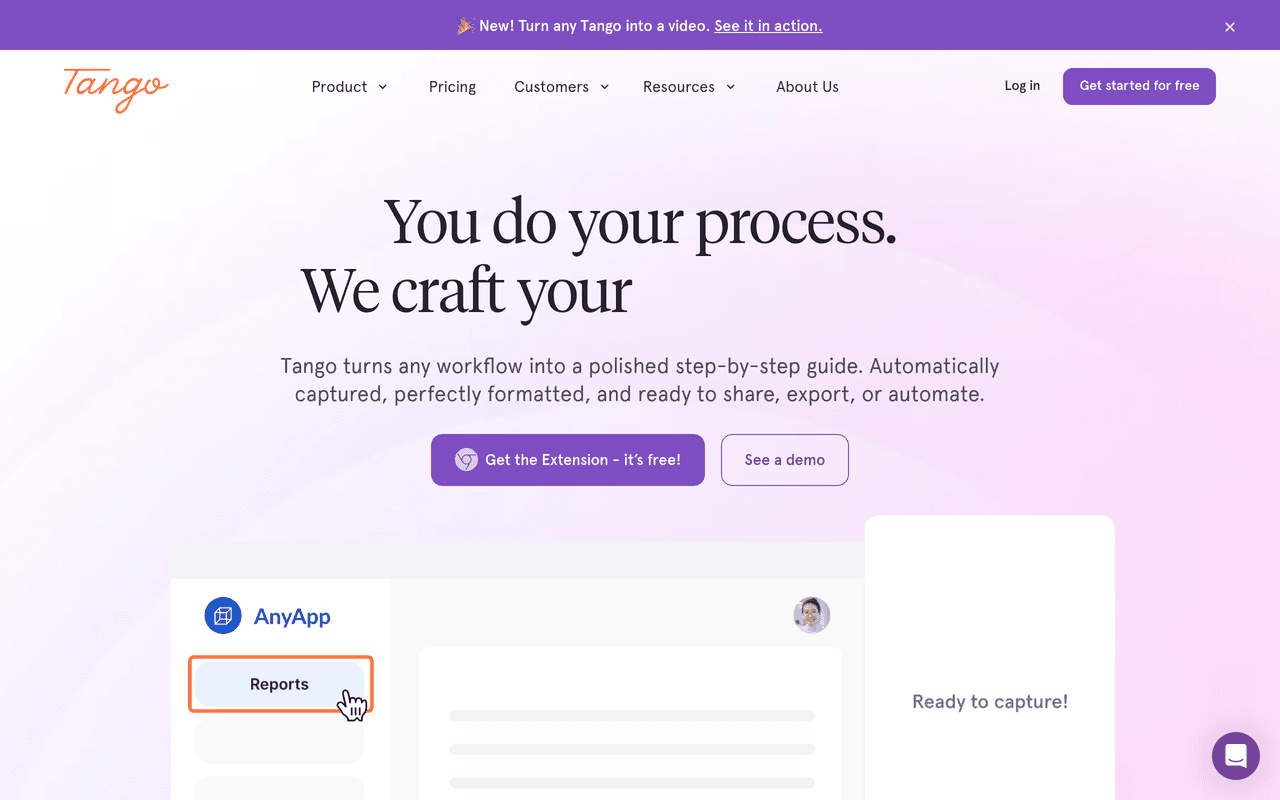 Tango -- Best Workflow-Capture with Live Guidance