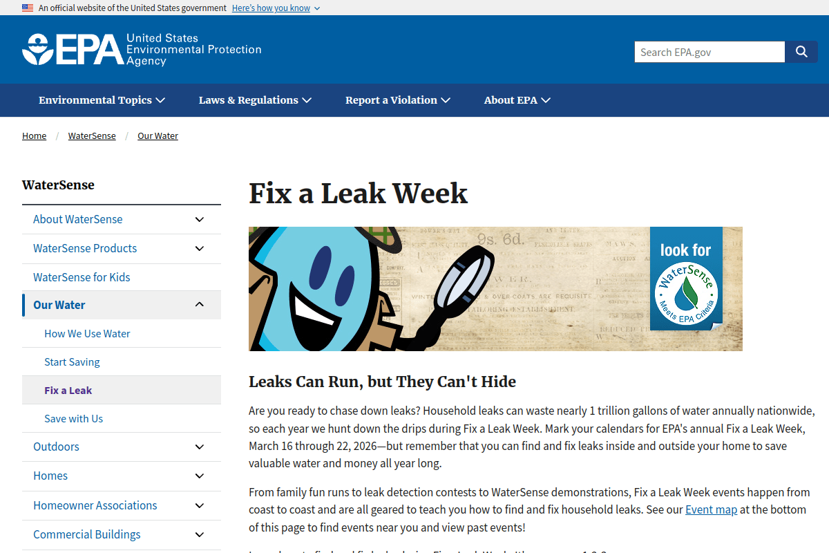 Leak Detection and Repair -- Best for Hidden Losses