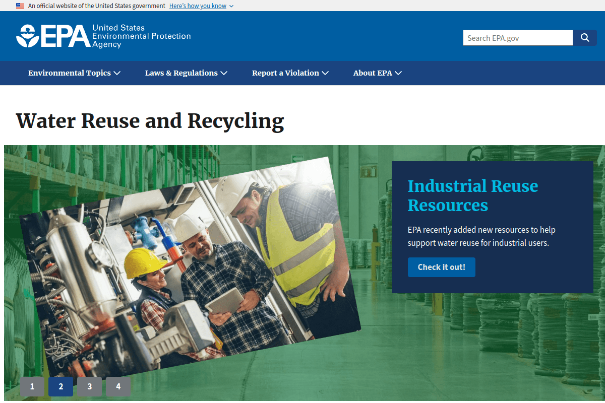 Process-Water Recycling and Reuse -- Best for High-Volume Industrial Use