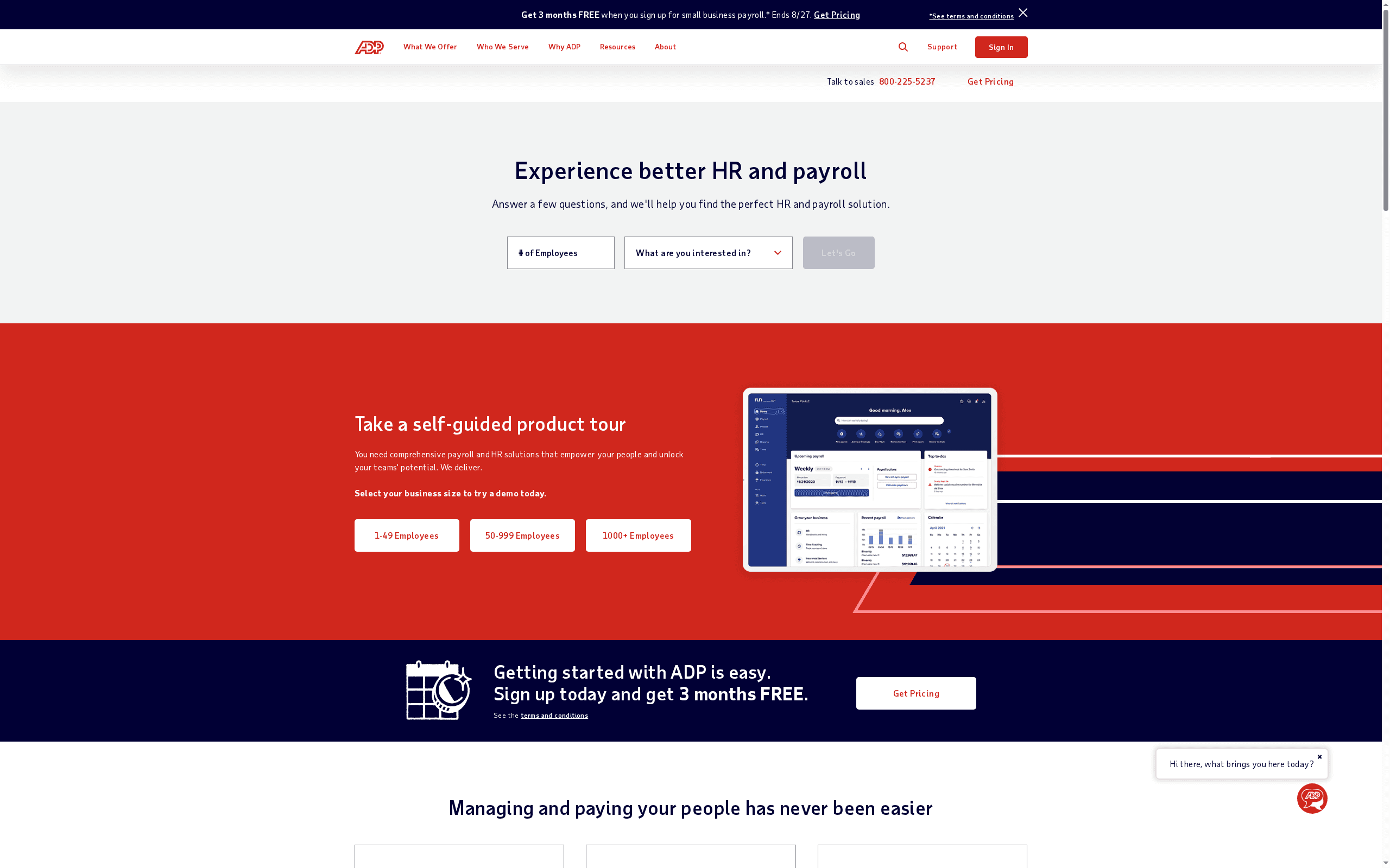 ADP Workforce Now -- Best for Payroll-Centric WFM