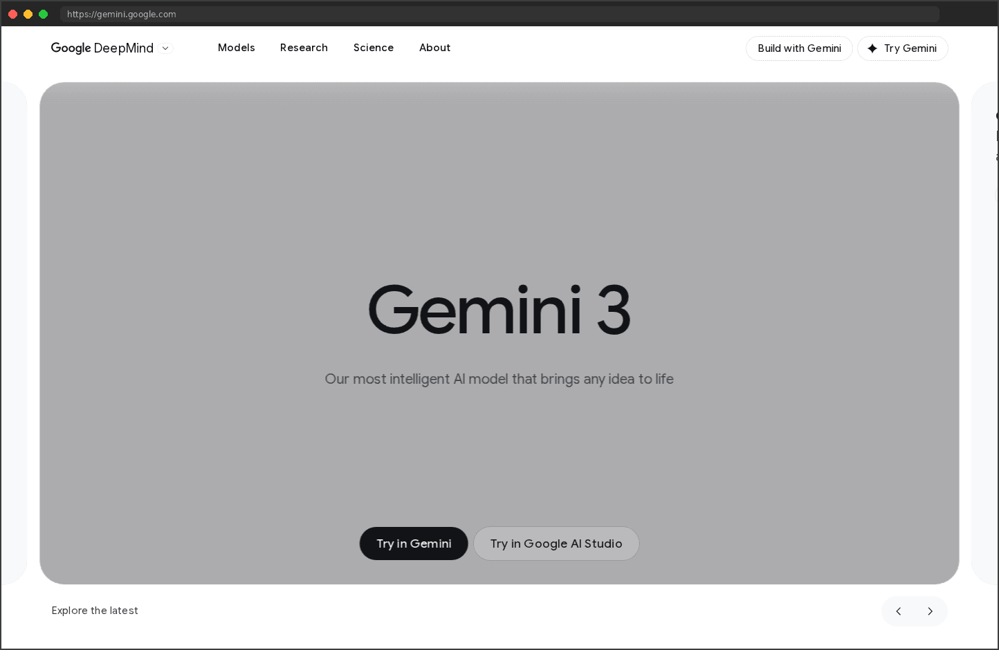 Gemini (3.1 Pro) — Best for Google Workspace and Multimodal