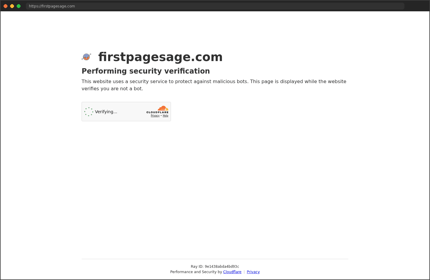 First Page Sage