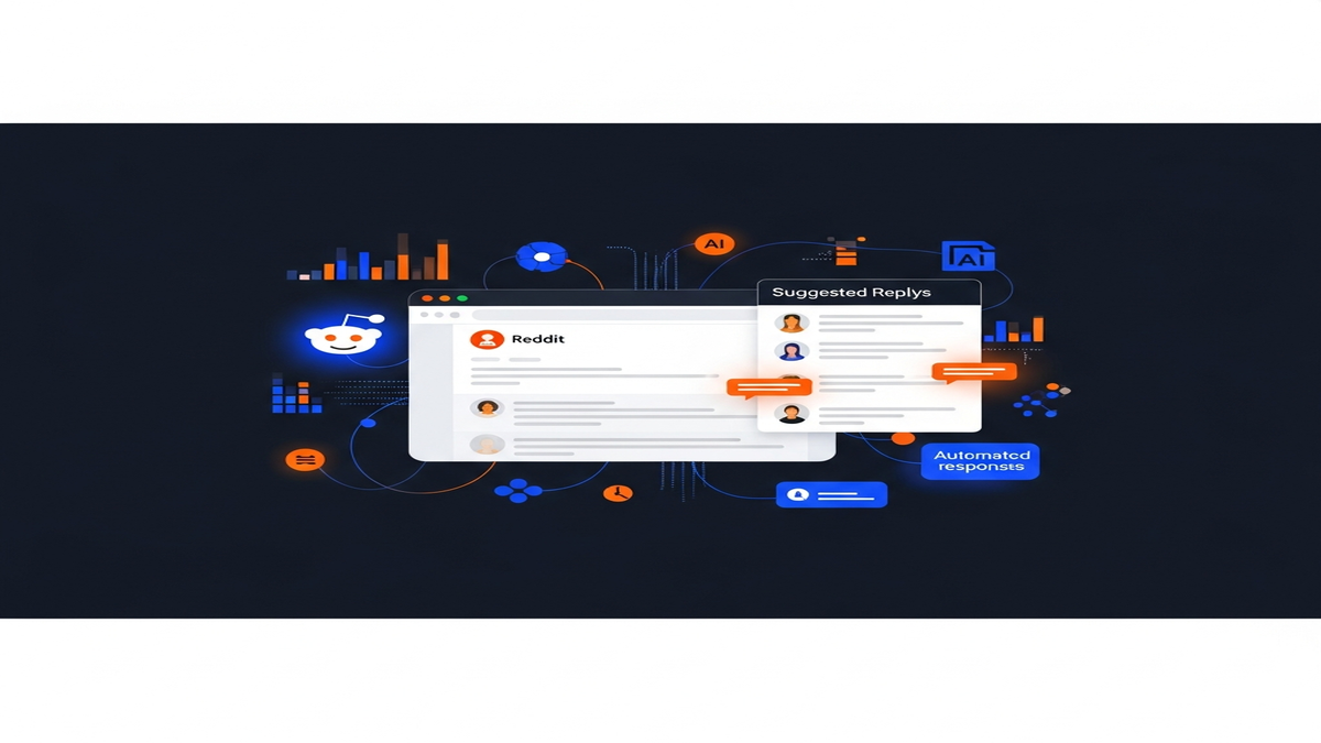 Chart showing how Reddit intelligence insights can be used to improve content strategy, community engagement, and brand visibility on the platform.